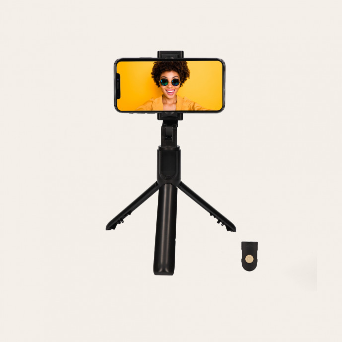 Lodenlli Colorido de Acero Inoxidable 14-60cm Mini Extensible de Mano Selfie Stick Obturador Remoto con Cable Monopod para Todas Las Marcas Teléfono Celular 